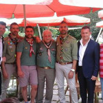 il grupo CNGEI di Senigallia assieme al sindaco