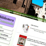 La schermata del sito della Biblioteca Comunale Antonelliana di Senigallia, sezione libri digitali