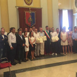 Il Consiglio Comunale di Senigallia con i cittadini onorari Ceresa, Cirri e Solibello