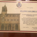 Conferimento della cittadinanza a Solibello