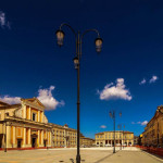 Piazza Garibaldi a Senigallia nella foto di Franco Poggio