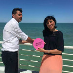 Maurizio Mangialardi e Ludovica Giuliani