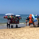 venditori ambulanti, abusivi, in spiaggia