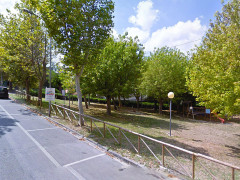 I giardini Nicholas Green, in via Aldo Moro a Ostra