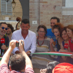 Il sindaco di Senigallia taglia il nastro del CaterRaduno 2016