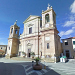 La chiesa di san Pietro apostolo, in via Umberto I, a Montemarciano