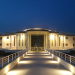 Rotonda by night - Una foto al giorno. scatto di Luca Ceccacci