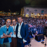 Memè, Piccinini, Di Liberto, Mangialardi e il pubblico del Summer Jamboree 2016 - Foto Simone Luchetti