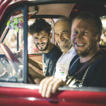 I responsabili dello stand di Car Multiservice alla fiera campionaria 2016 di Senigallia. Foto di Simone Luchetti