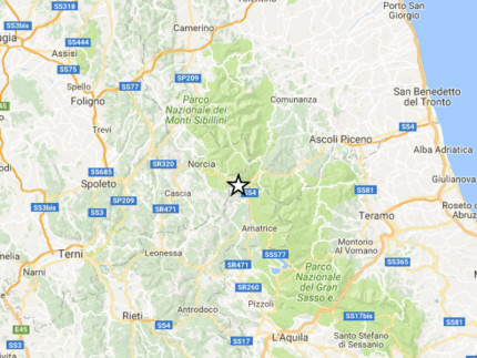 Terremoto del 24 agosto 2016 tra Marche, Lazio e Umbria