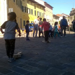 Festa in via Carducci a Senigallia per L'Allegra Brigata