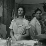 Sofia Loren e la pizza