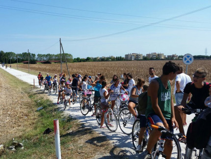 La biciclettata promossa dall'associazione Cesano Per a Senigallia