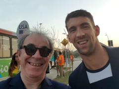 Costantini con Phelps