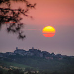 Tramonto a Morro D'Alba