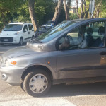 incidente auto-scooter in viale dei Pini