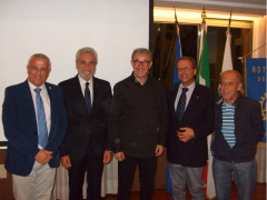 Massimo Costantini premiato dal Rotary di Senigallia