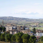 Il panorama di Castelleone di Suasa