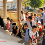 Festa del Misa con le scuole di Senigallia - Sosta al Lavatoio del Coppo