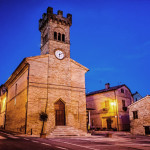 La chiesa ristrutturata di s. Antonio Abate a Castelleone di Suasa