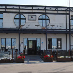 La sede del Club Nautico Senigallia, presso il porto Della Rovere