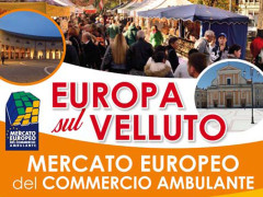 La locandina del Mercato Europeo Ambulante che farà tappa a Senigallia