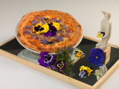 Pizza al piatto "colori e profumi di un territorio" - ricetta di Gianluca Passetti