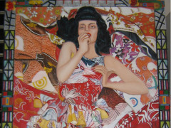 La modella-Opera di Enrico Dignani