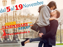 GDA Moda - Termporary Shop a Montemarciano dal 5 al 19 novembre