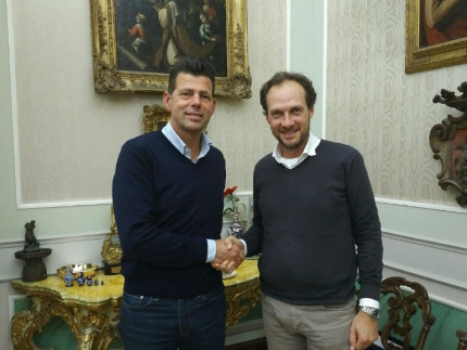 L'incontro tra il sindaco Mangialardi e il presidente della Uisp di Senigallia Gregorini