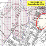 La mappa dell'area di Borgo Bicchia interessata dalle osservazioni al Péiano di assetto idrogeologico (PAI)
