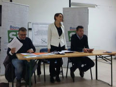 L'intervento dell'assessore regionale Manuela Bora al Cesano di Senigallia