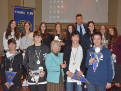 Studenti di Senigallia premiati da Kiwanis Club