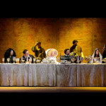 Nancy Brilli in La Bisbetica Domata, foto di Federico Riva