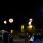 Le luminarie di natale 2016 che addobbano il centro storico di Senigallia