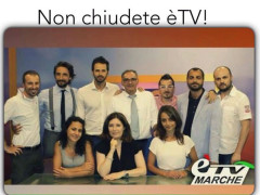 Lo staff di E'Tv Marche