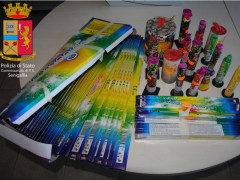 Botti di Capodanno sequestrati dalla Polizia