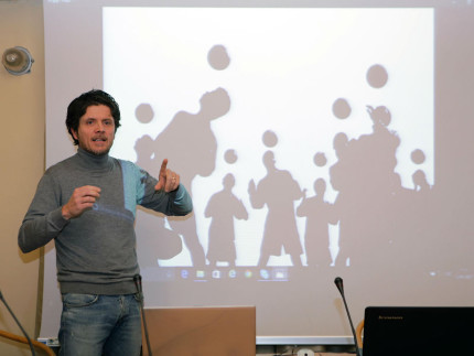 La lezione alla LUAS sulla fotografia di Lorenzo Cicconi Massi