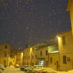 La neve a Serra de' Conti. Foto di Carlo Ceresani