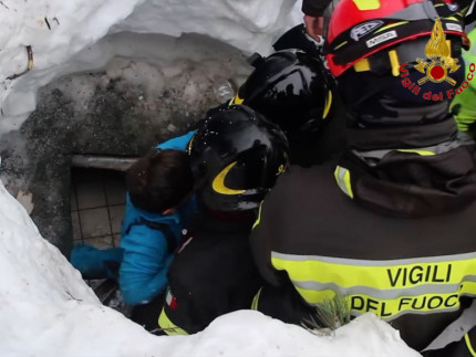 L'emergenza neve: il salvataggio della famiglia osimana intrappolata nell'hotel pescarese