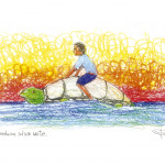 Francesco Piobbichi, i “disegni della frontiera” (Lampedusa)