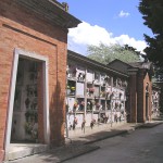 Il cimitero a Montignano di Senigallia
