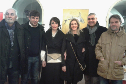 Inaugurata a 'La Via Granda Art Caffè' di Senigallia la mostra d'arte della pittrice Keti Imnadze