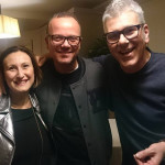 Rosanna Marchionni a Sanremo con Gigi D'Alessio e Michele Zarrillo