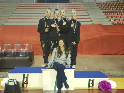 Ginnastica ritmica: specialità stellare per la polisportiva Senigallia