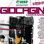 La locandina del Giocagin, l'evento promosso dalla Uisp in tutta Italia