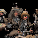 Il gruppo mascherato vincitore del carnevale di Venezia 2016: "I bagnanti di Senigallia", la creazione dei fratelli Anna e Lorenzo Marconi