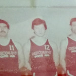 Marco Giampieri in una foto del settore giovanile della Pallacanestro Senigallia del 1977: è il numero 12 al centro