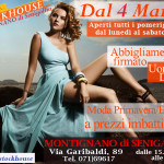 GDA Stockhouse a Montignano di Senigallia: dal 4 marzo 2017 abbigliamento firmato uomo/donna a prezzi imbattibili