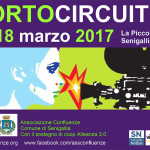 La locandina della rassegna Corto Circuito 5 promossa da Confluenze